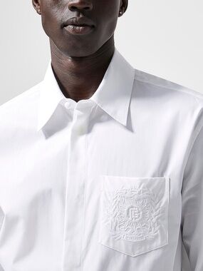 NWT- Balmain  White Shirt small